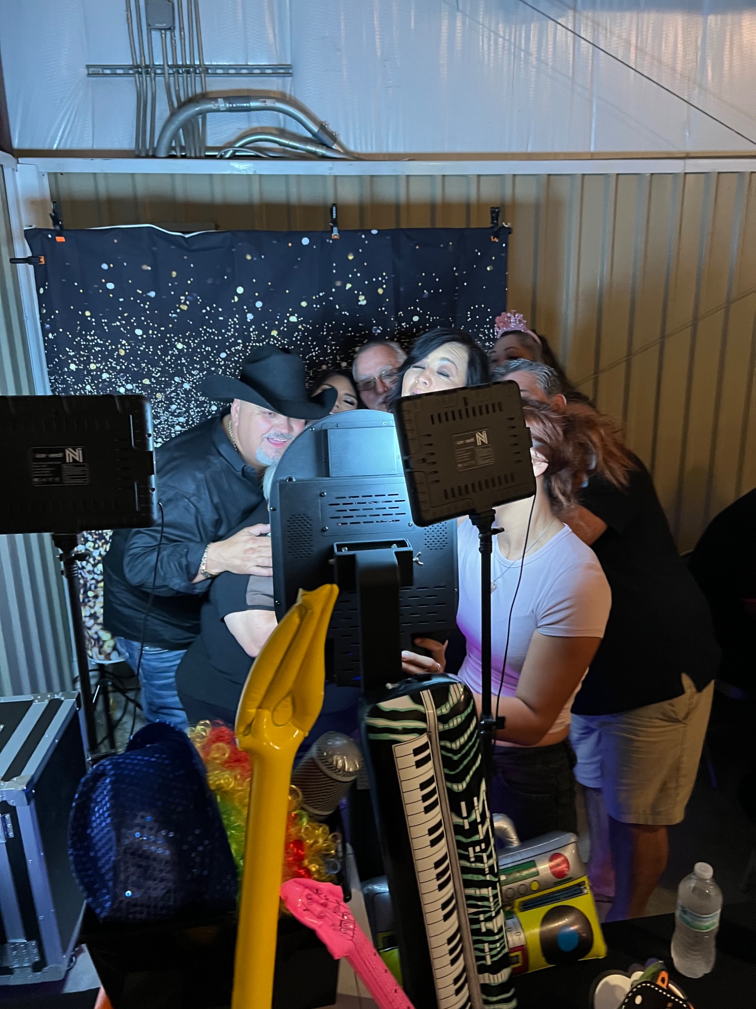 Guests enjoying the ShowOut photo booth